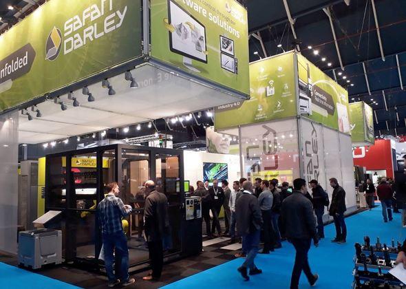Stand SafanDarley tijdens TechniShow 2018